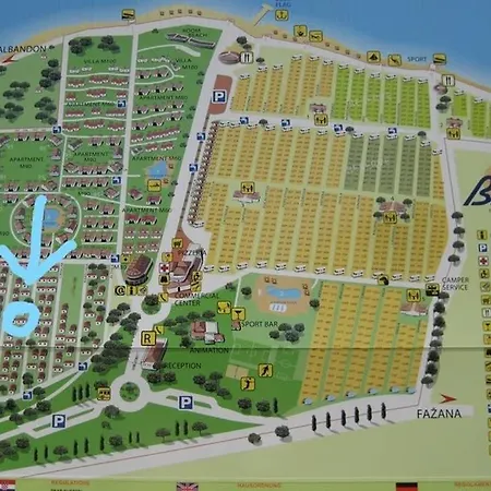 Lux Camp Bi Village, Mobile Buba Apartament Fažana
